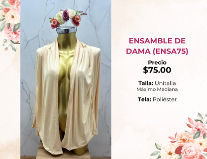 ENSAMBLE DE DAMA (ENSA75)