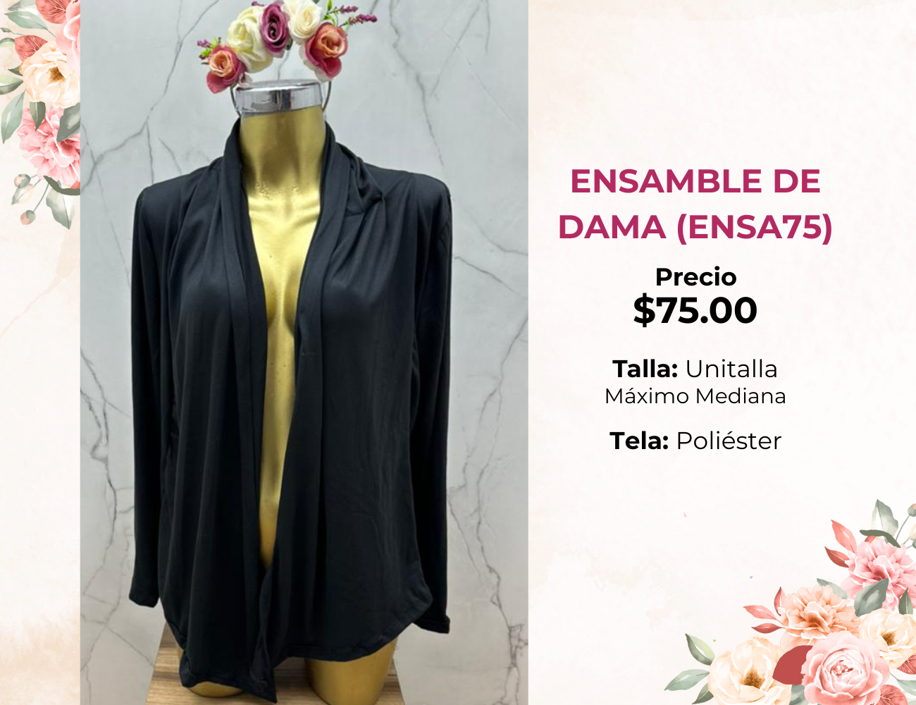 ENSAMBLE DE DAMA (ENSA75)