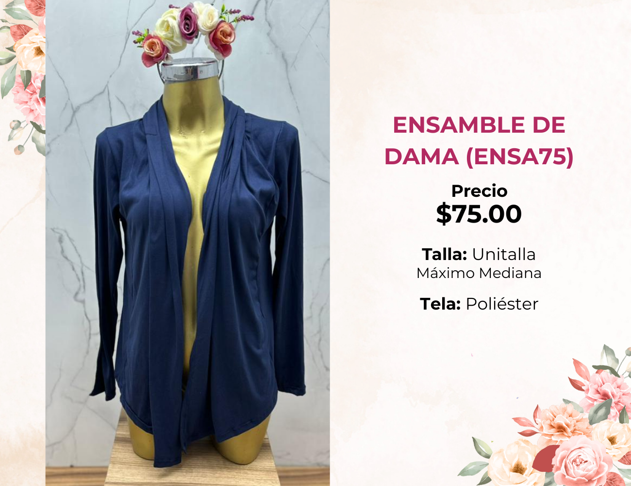 ENSAMBLE DE DAMA (ENSA75)