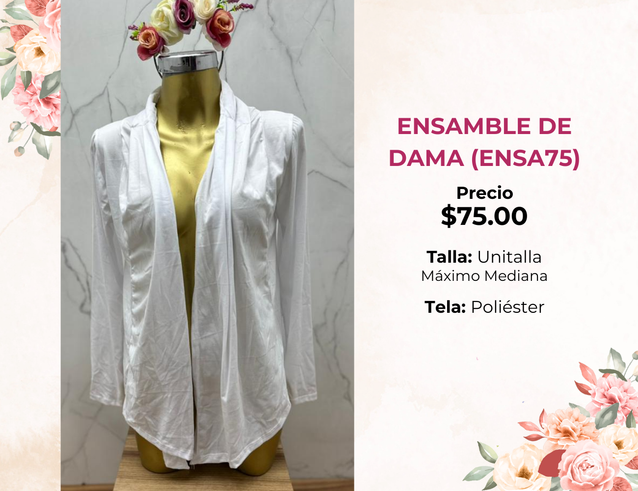 ENSAMBLE DE DAMA (ENSA75)