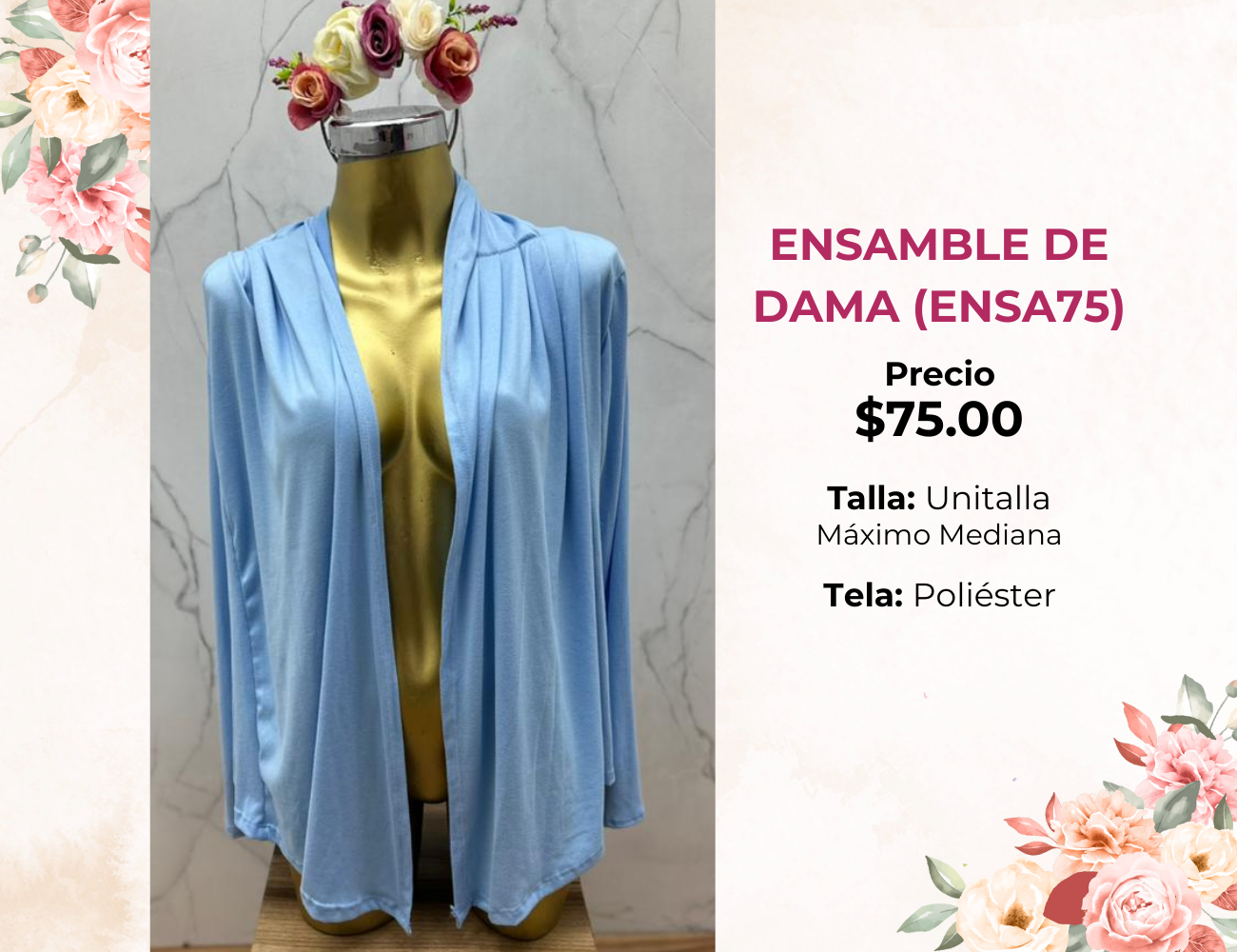 ENSAMBLE DE DAMA (ENSA75)