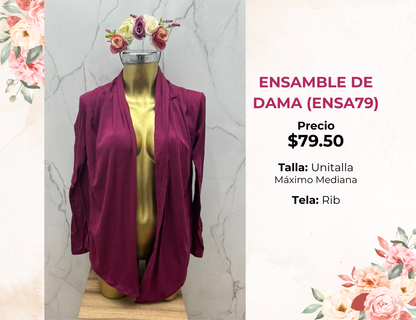 ENSAMBLE DE DAMA (ENSA79)