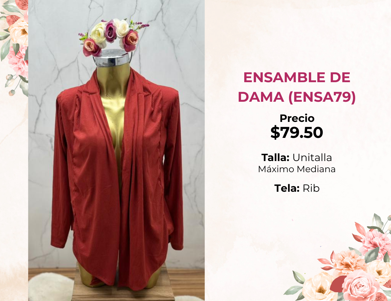 ENSAMBLE DE DAMA (ENSA79)