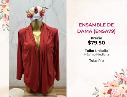 ENSAMBLE DE DAMA (ENSA79)
