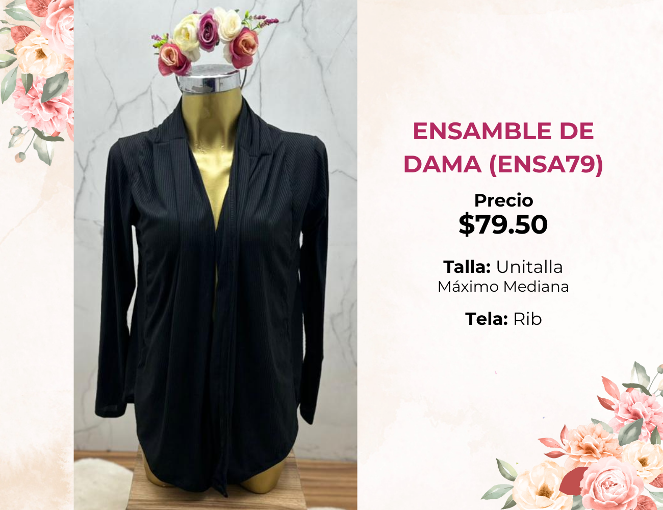 ENSAMBLE DE DAMA (ENSA79)