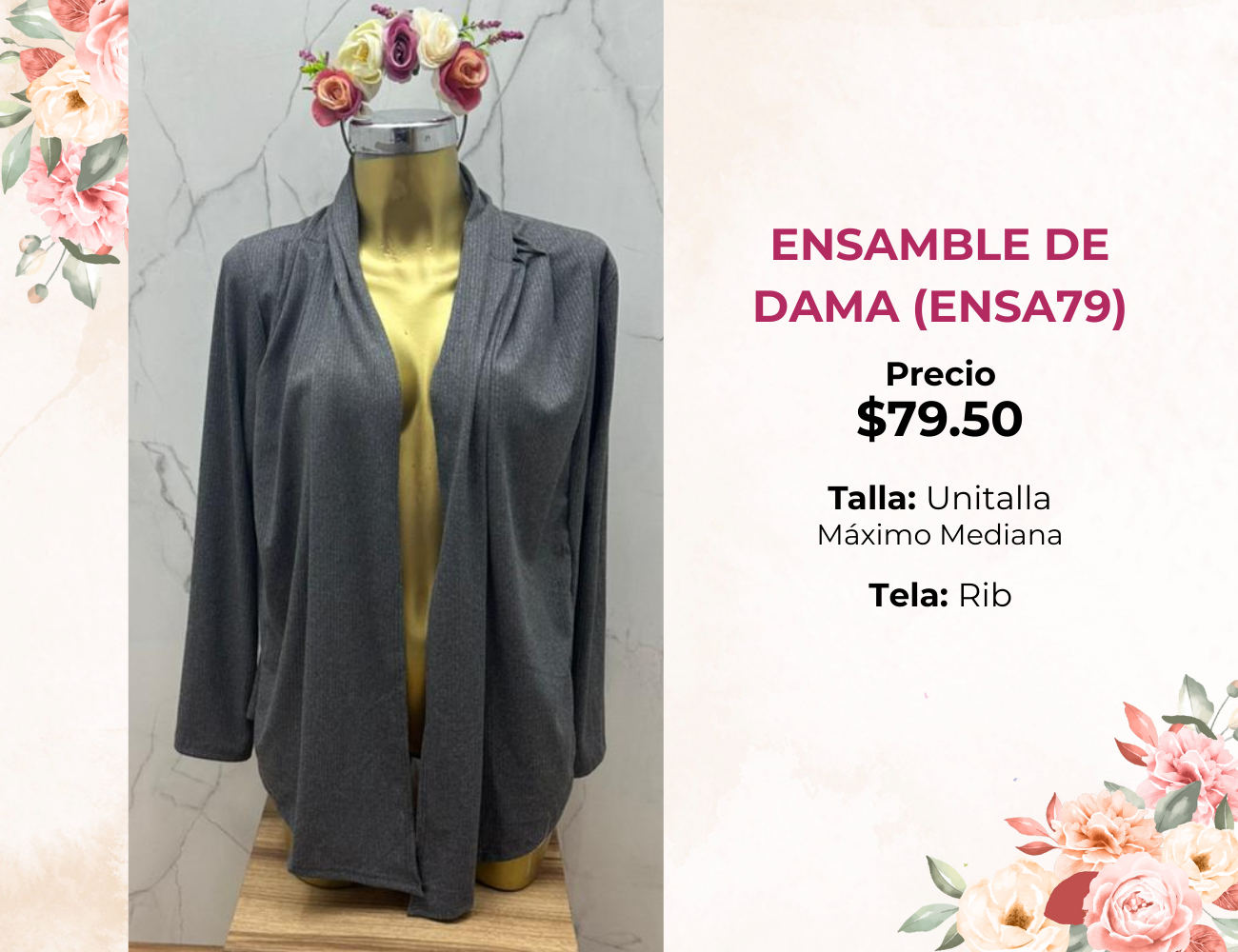 ENSAMBLE DE DAMA (ENSA79)