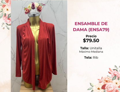 ENSAMBLE DE DAMA (ENSA79)