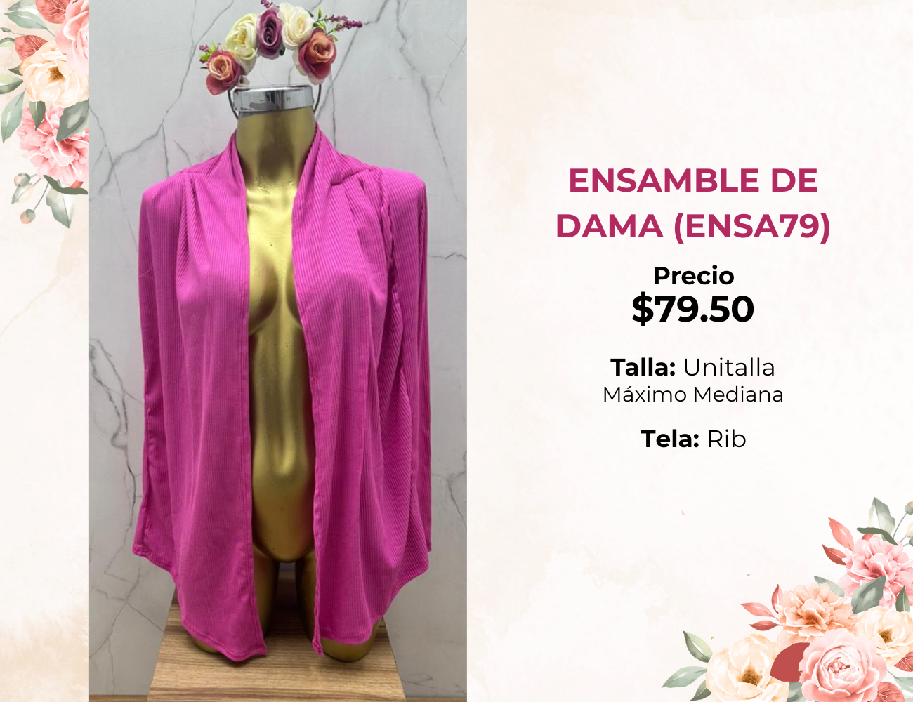 ENSAMBLE DE DAMA (ENSA79)
