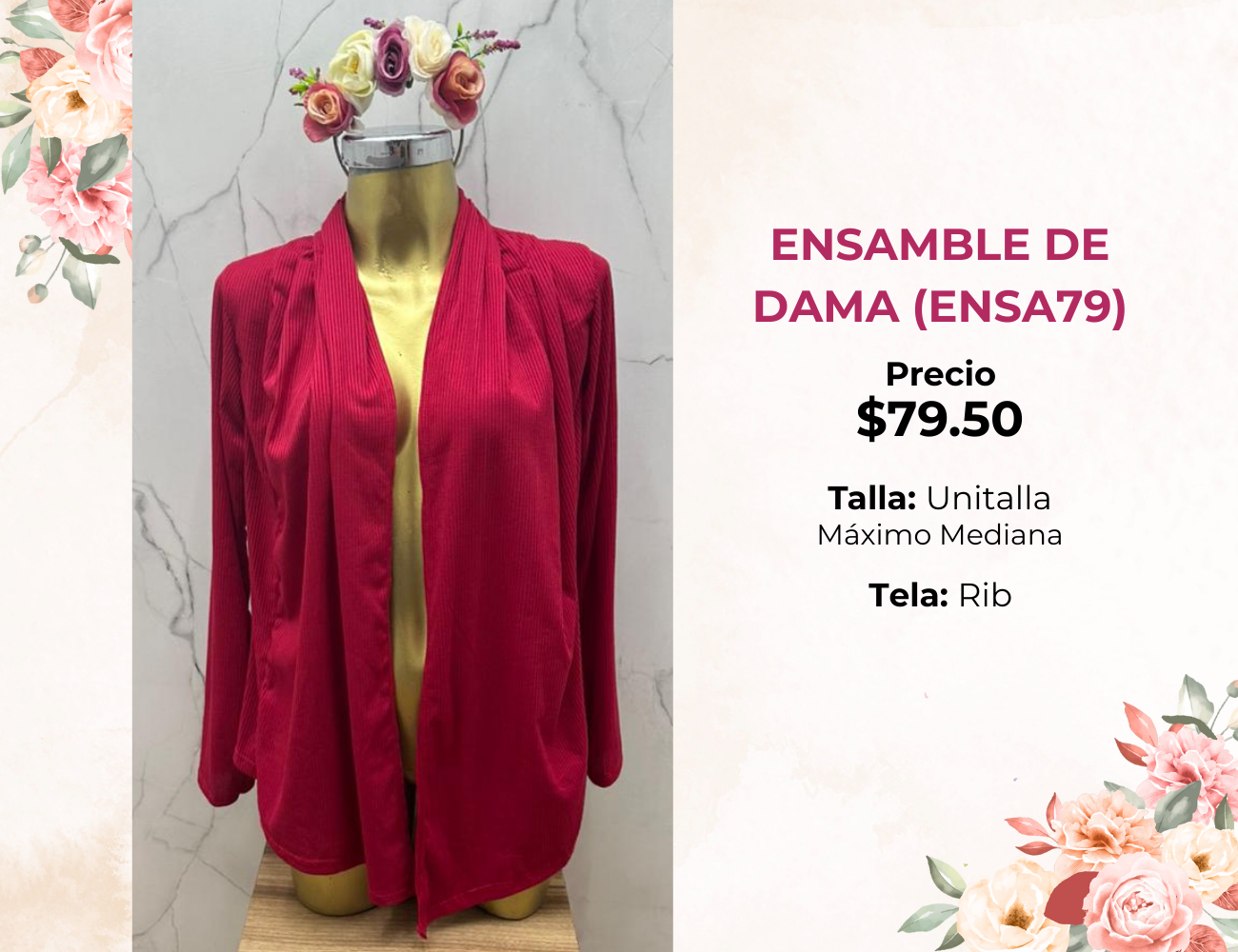 ENSAMBLE DE DAMA (ENSA79)