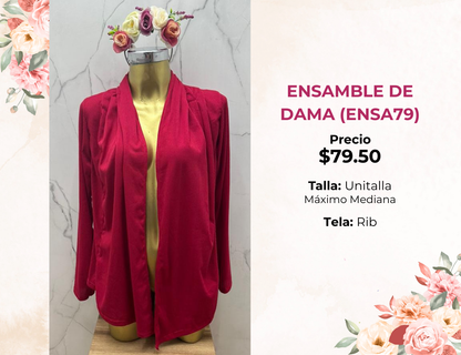 ENSAMBLE DE DAMA (ENSA79)
