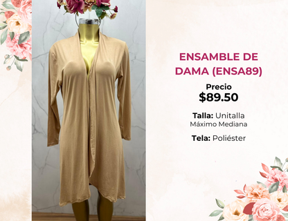 ENSAMBLE DE DAMA LARGO (ENSA89)