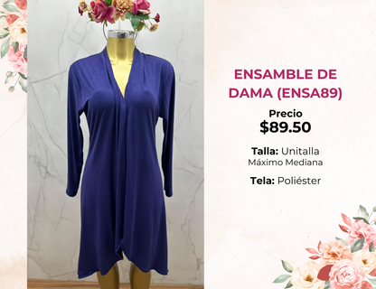 ENSAMBLE DE DAMA LARGO (ENSA89)