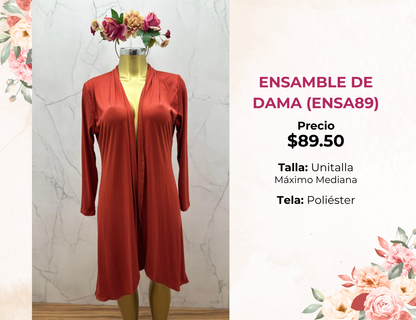 ENSAMBLE DE DAMA LARGO (ENSA89)