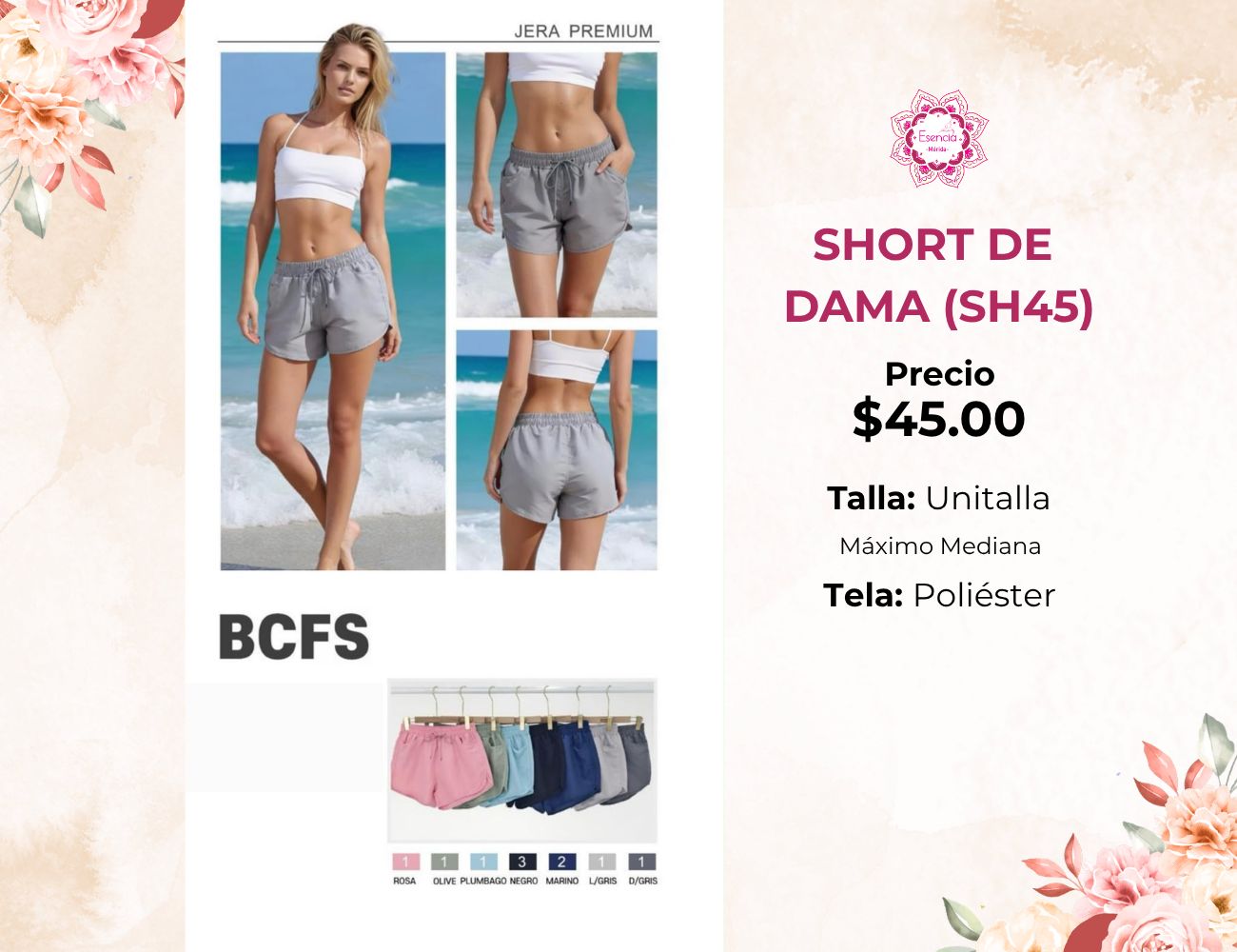 SHORT DE DAMA (SH45)