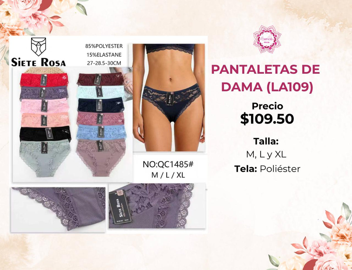 PANTALETAS DE DAMA (LA109)