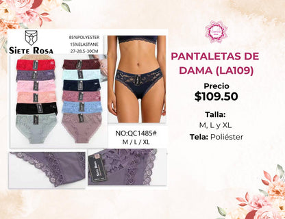 PANTALETAS DE DAMA (LA109)