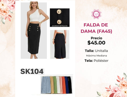 FALDA DE DAMA (FA45)