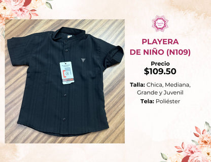 PLAYERAS DE NIÑO (N109)