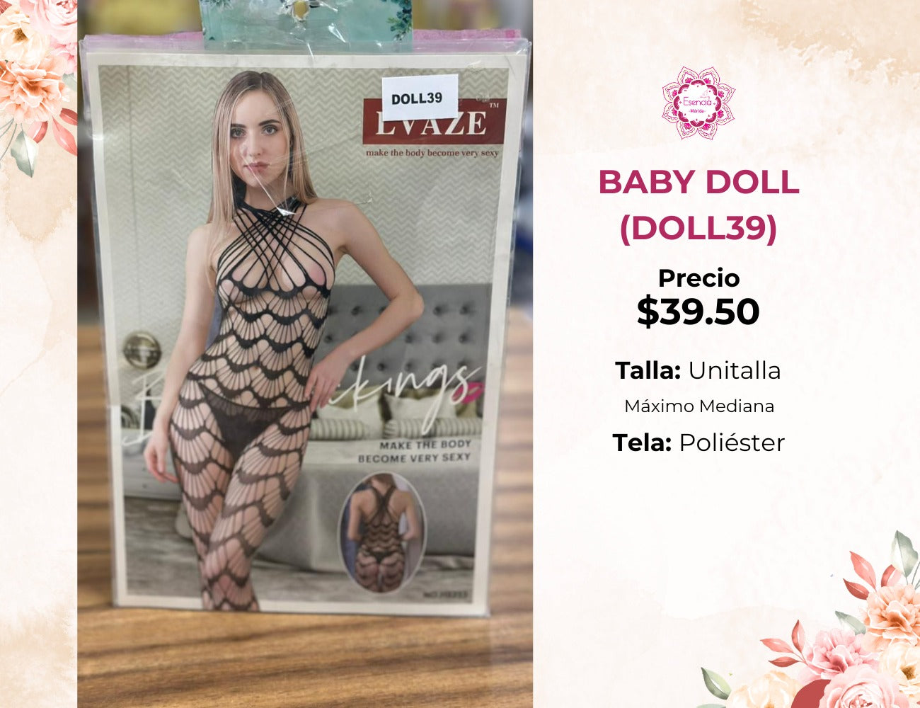 BABY DOLL DE DAMA (DOLL39)