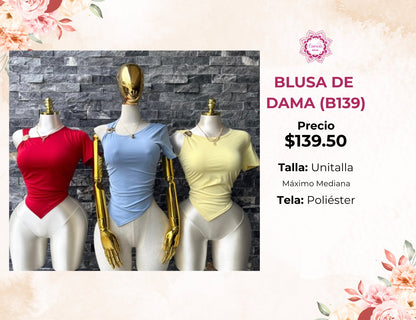 BLUSAS CALIDAD PREMIUM PARA DAMA (B139)