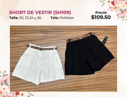 SHORT DE VESTIR DE DAMA (SH109)