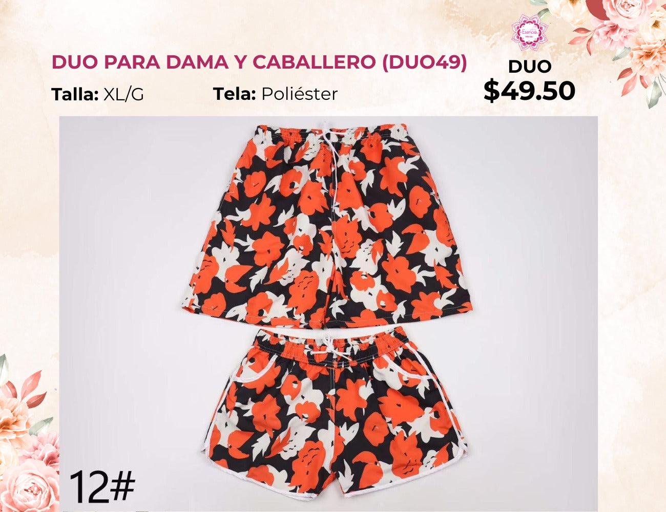 DÚO DE DAMA Y CABALLERO (DUO49)