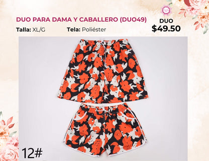 DÚO DE DAMA Y CABALLERO (DUO49)
