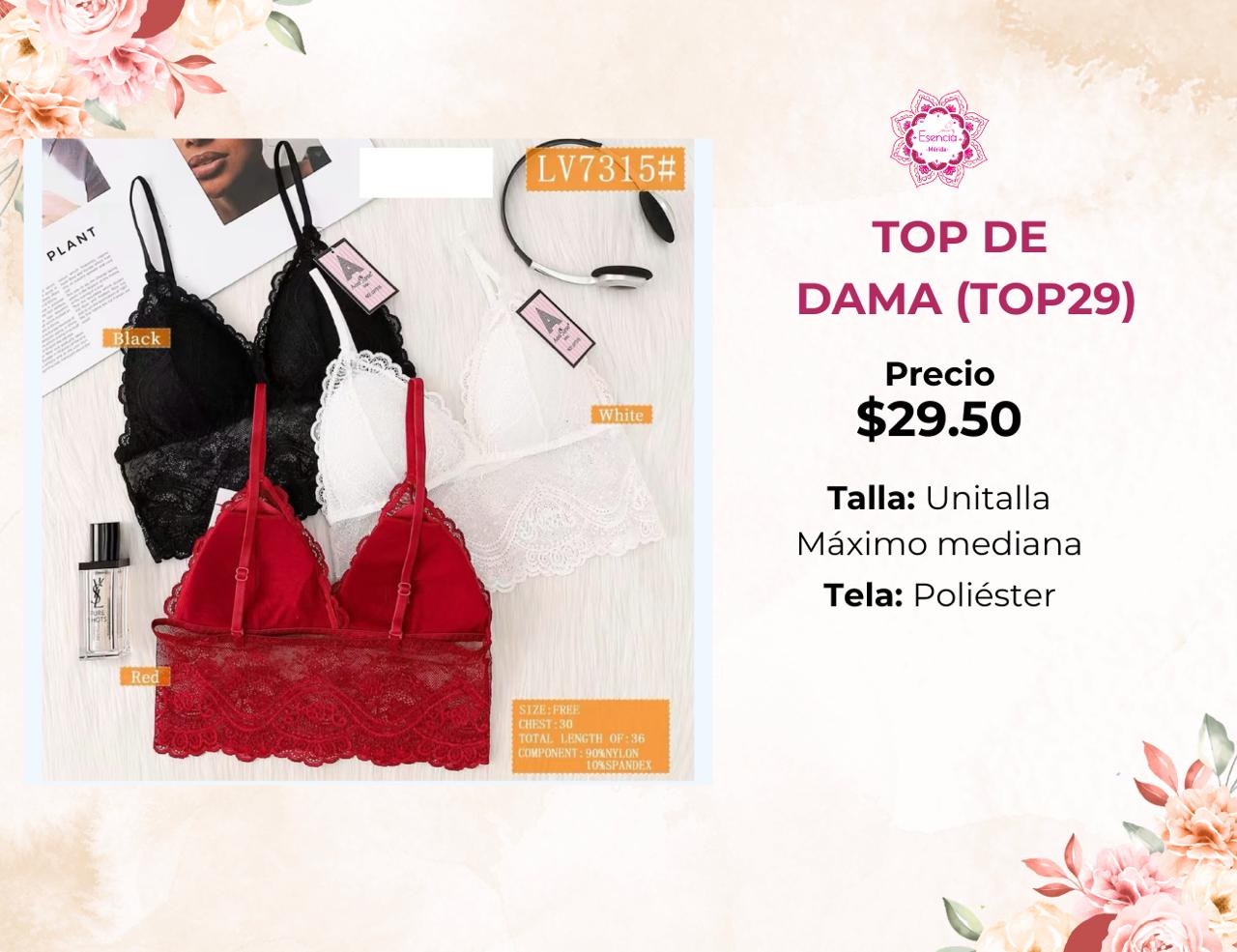 TOP DE DAMA (TOP29)