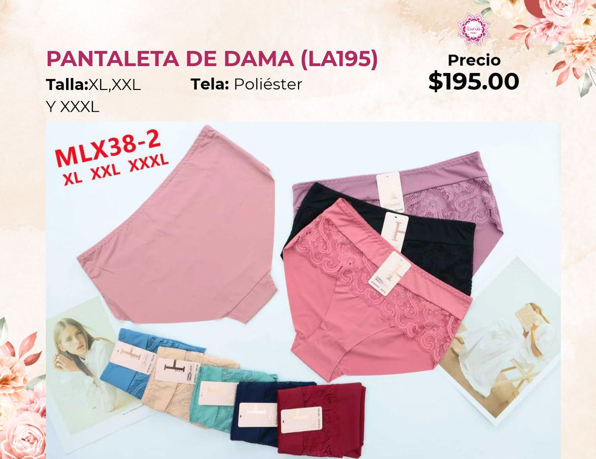 PANTALETAS DE DAMA (LA195)