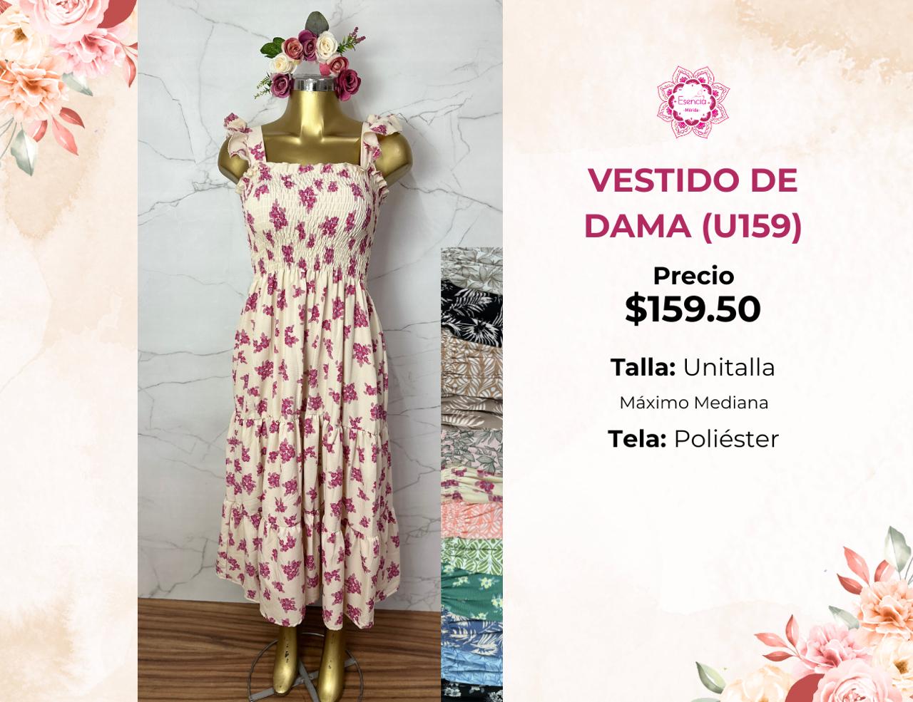 VESTIDOS PARA DAMA (U159)