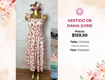 VESTIDOS PARA DAMA (U159)