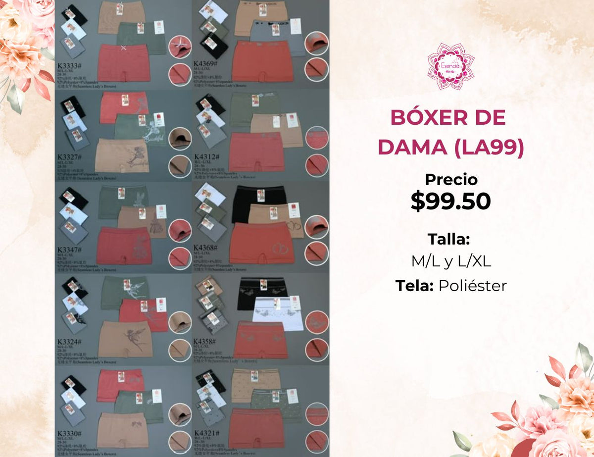BÓXER DE DAMA (LA99)