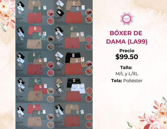 BÓXER DE DAMA (LA99)
