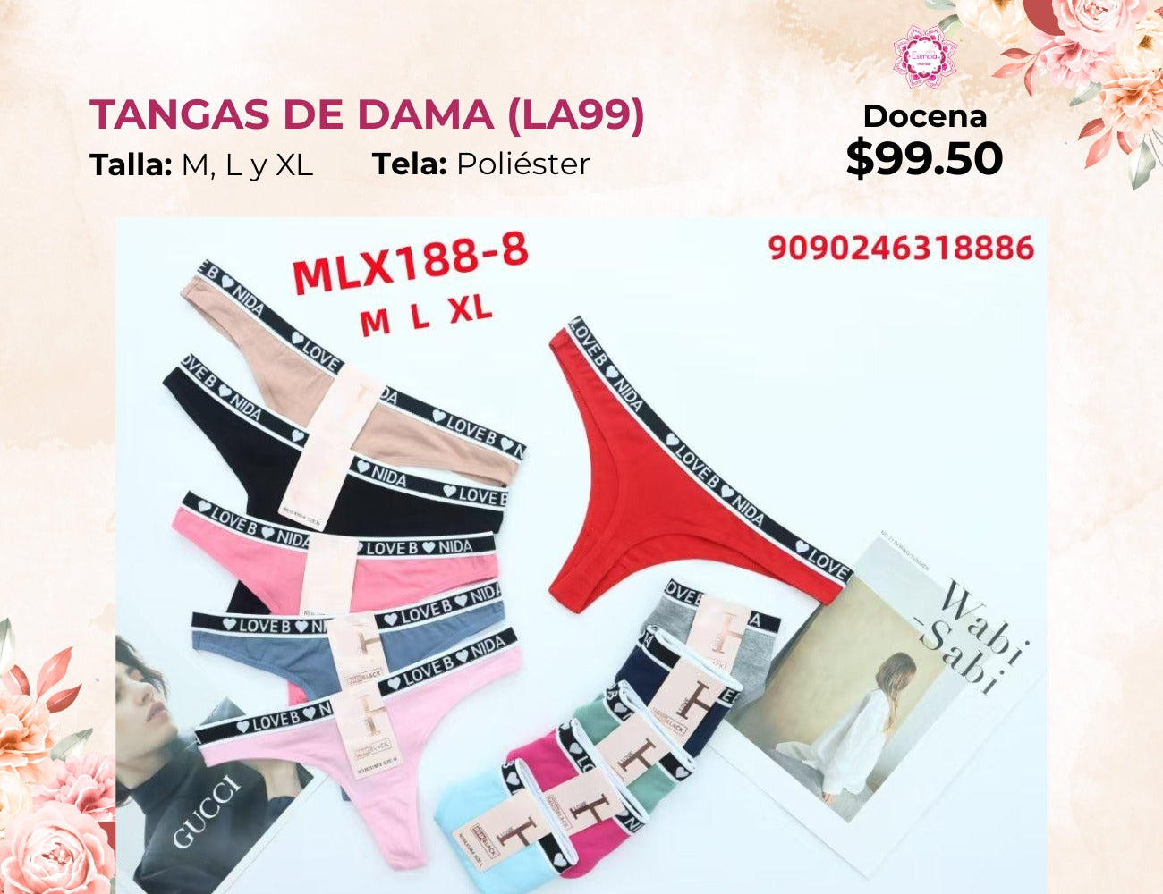TANGAS PARA DAMA (LA99)