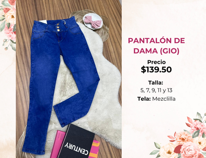 PANTALÓN DE DAMA (GIO)