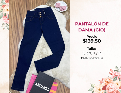 PANTALÓN DE DAMA (GIO)