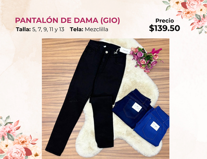 PANTALÓN DE DAMA (GIO)