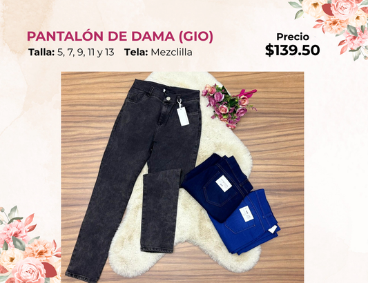 PANTALÓN DE DAMA (GIO)