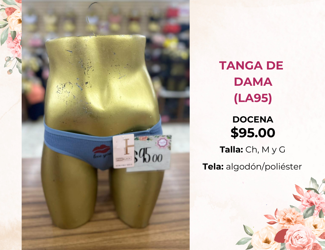TANGA PARA DAMA (LA95)