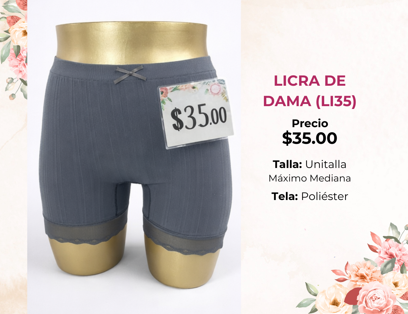 LICRA DE DAMA (LI35)