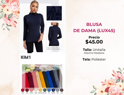 BLUSAS DE DAMA (LUX45)
