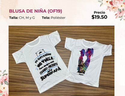 BLUSA DE NIÑA OFERTA (OF19)