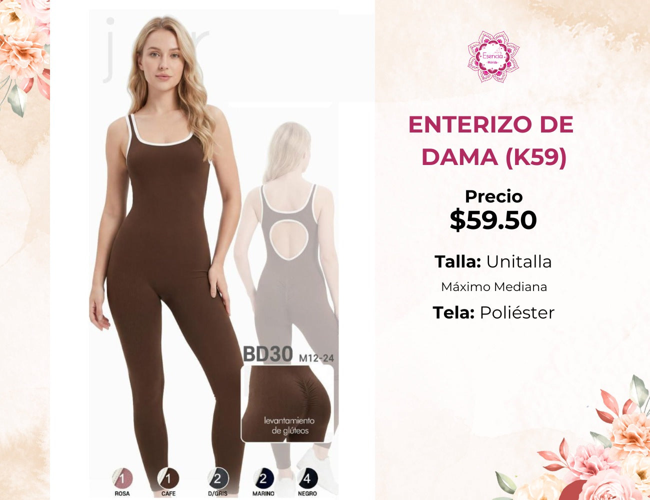 ENTERIZO DE DAMA (K59)