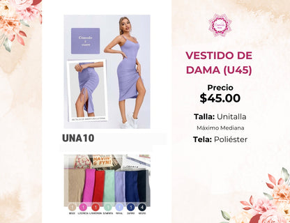 VESTIDO DE DAMA (U45)