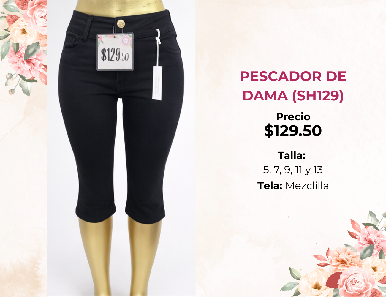 PESCADOR DE DAMA (SH129)