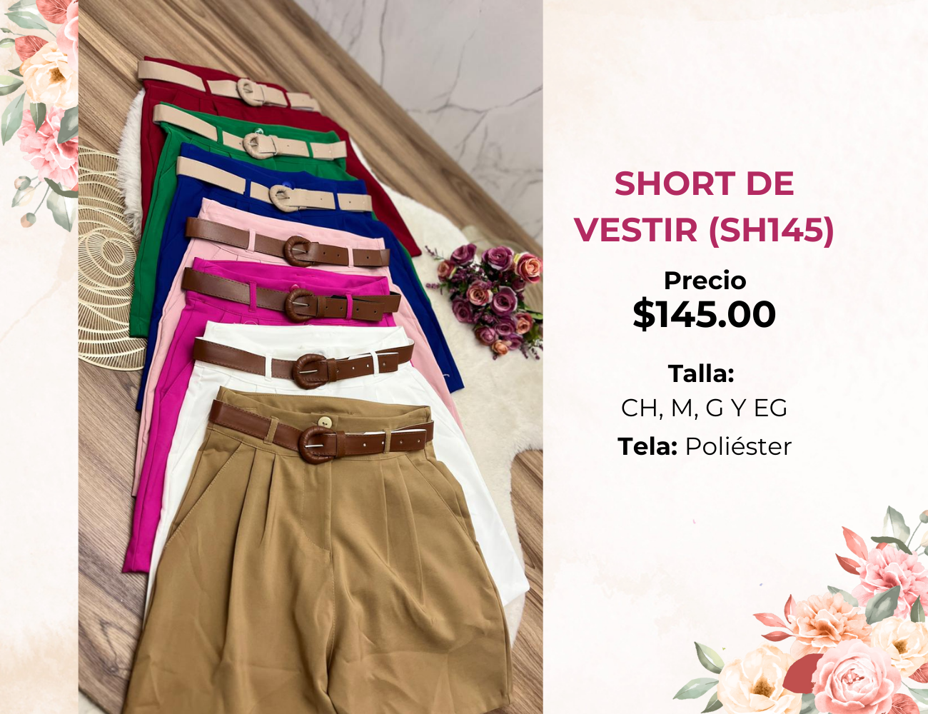 SHORT DE VESTIR (SH145)
