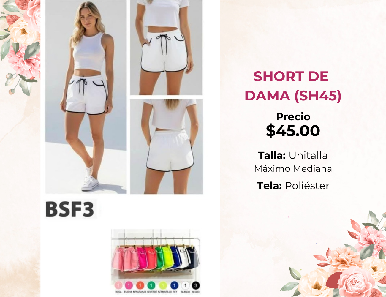 SHORT DE DAMA (SH45)