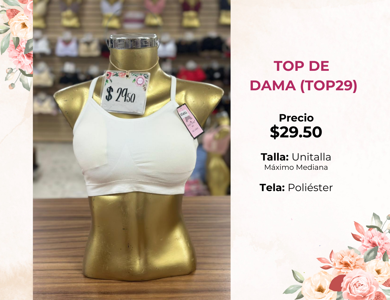 TOP DE DAMA (TOP29)