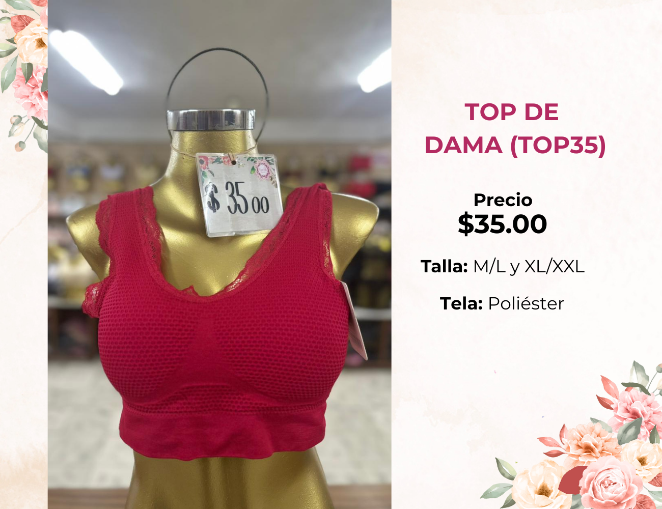TOP DE DAMA (TOP35)