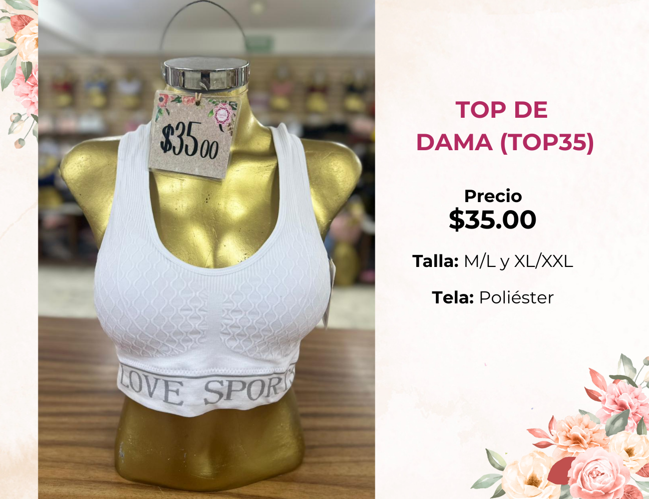 TOP DE DAMA (TOP35)